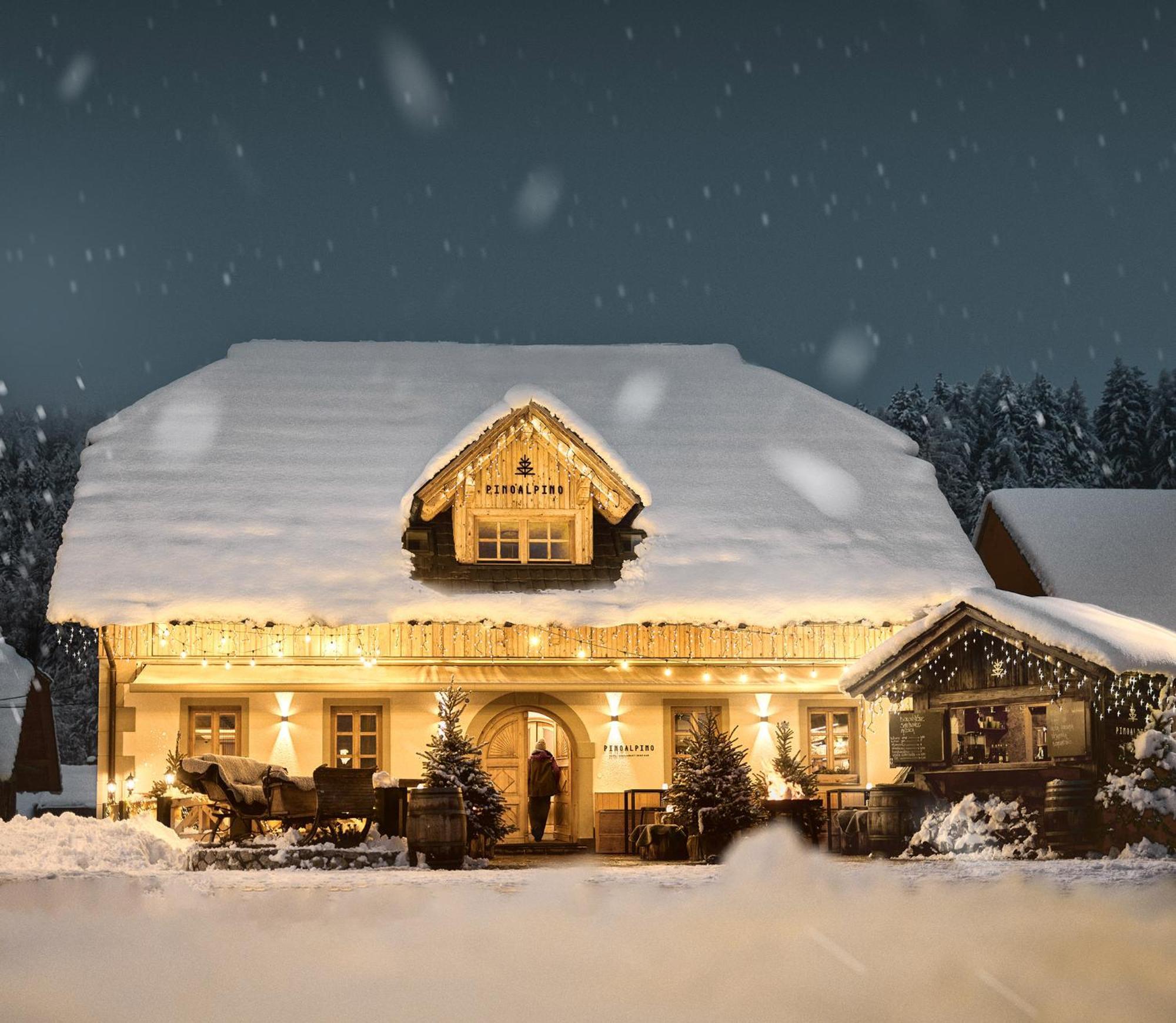 Hotel Pino Alpino Kranjska Gora Exterior foto